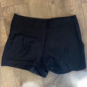 Jcrew Black linen shorts